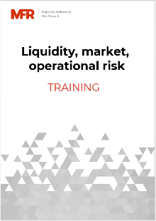 Liquidity, market, operational risk